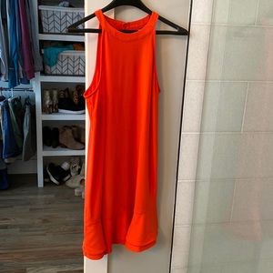 Orange dress